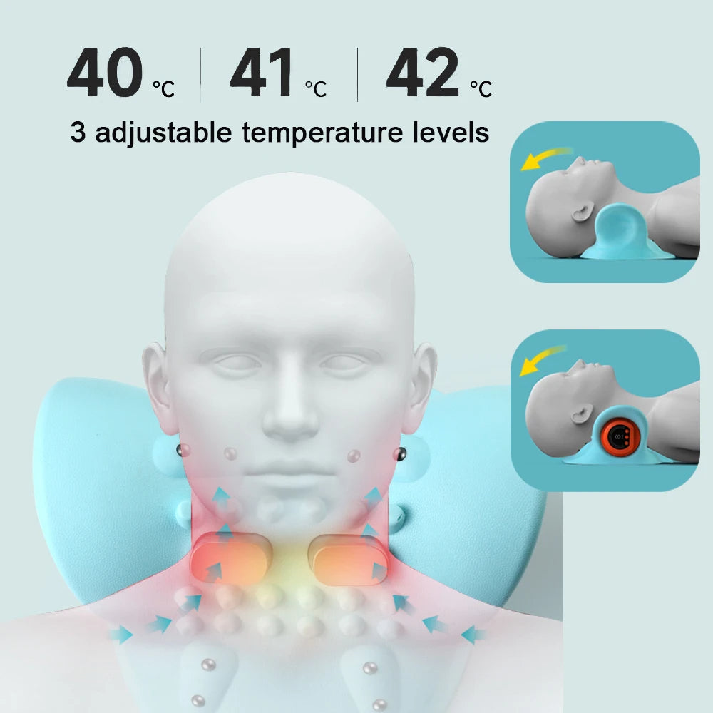 Masseur cervical EMS avec civière