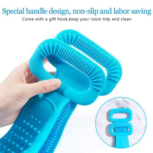 Brosse à dos en silicone