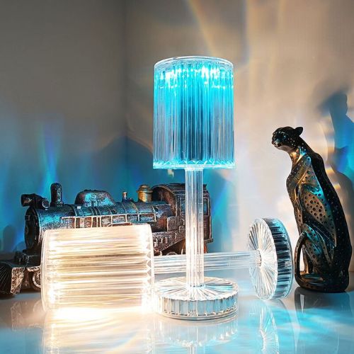 Lampe en cristal de diamant