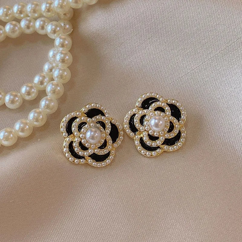 Schmuck CC Style Perlen Vintage Ohrringe