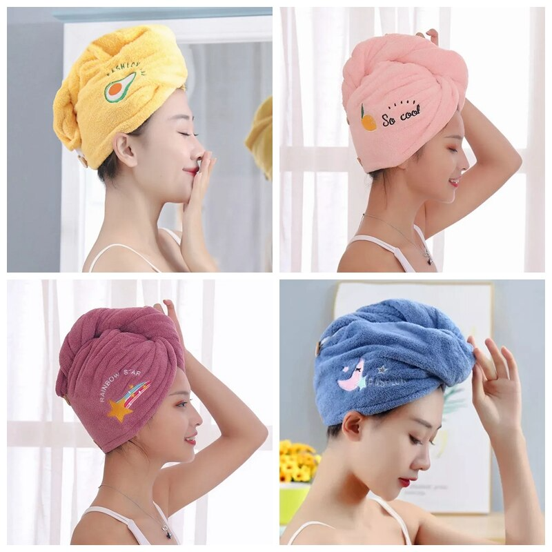 Serviette de tête à séchage rapide