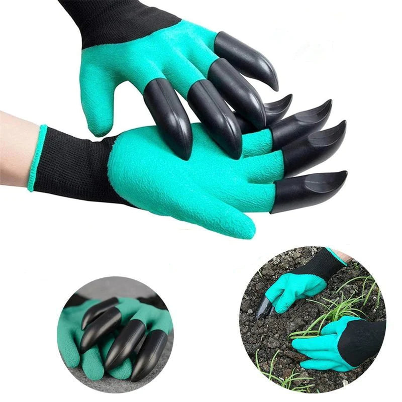 Gants de jardinage avec griffes