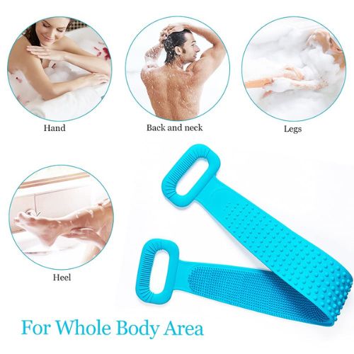 Brosse à dos en silicone