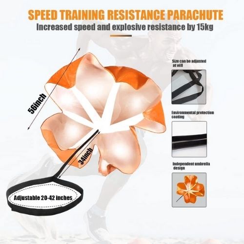 Parachute de course