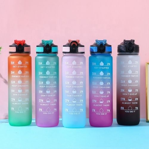 Bouteille d'eau motivante