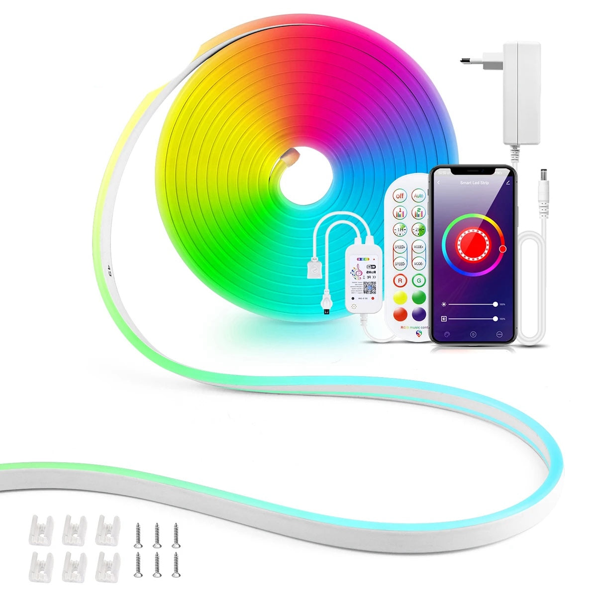 Bande LED intelligente au néon
