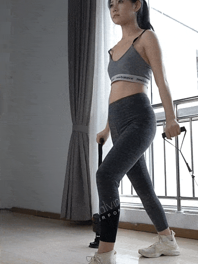 Entraîneur de résistance de fitness avec corde de traction et ventouse