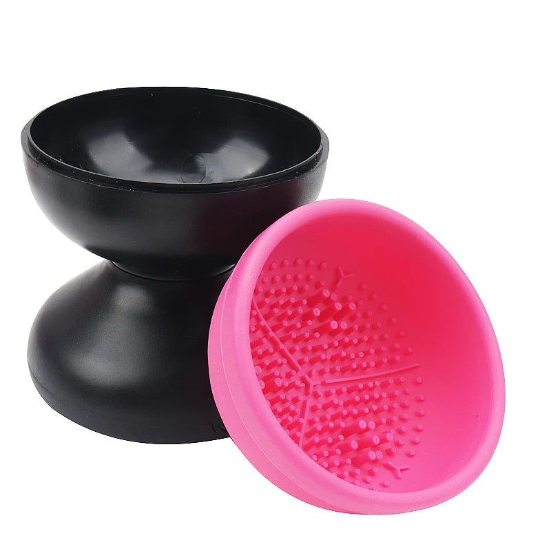 Nettoyeur de pinceaux de maquillage portable USB