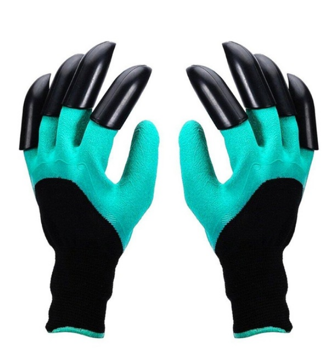 Gants de jardinage avec griffes