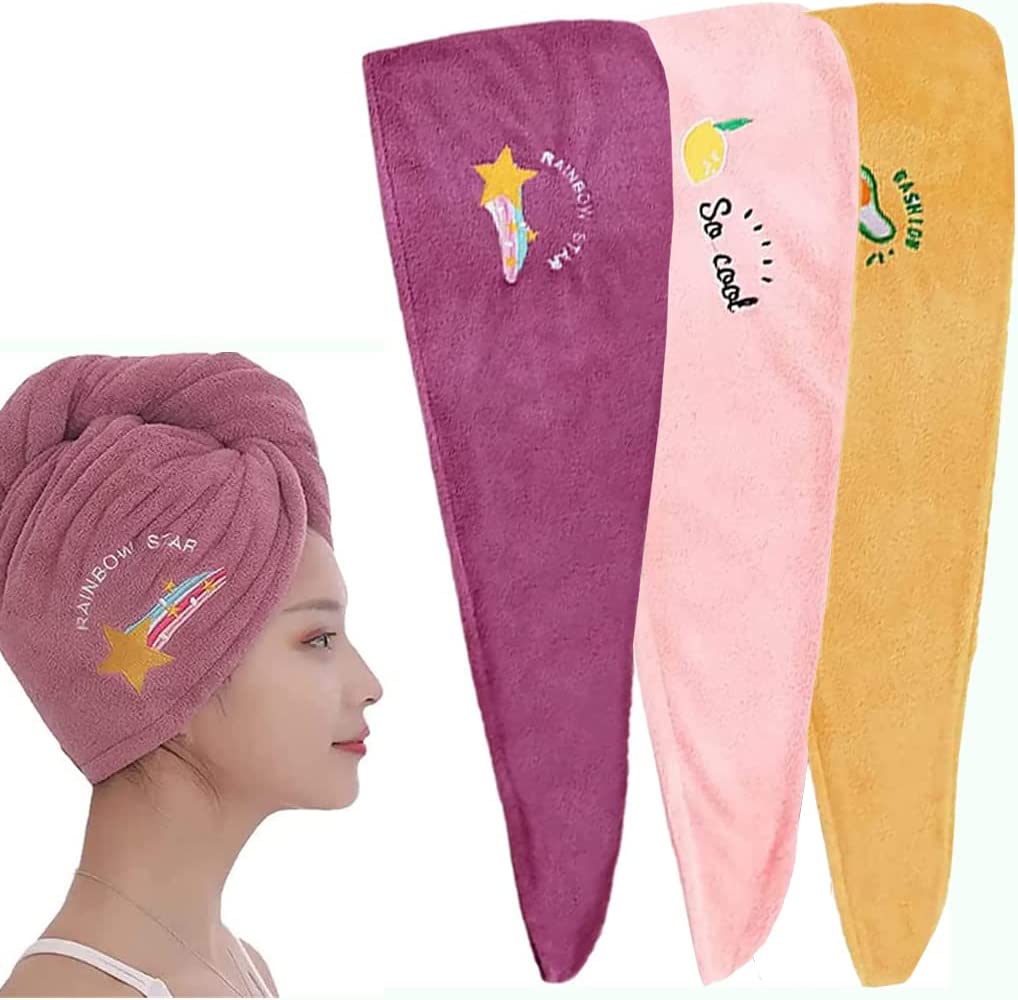 Serviette de tête à séchage rapide