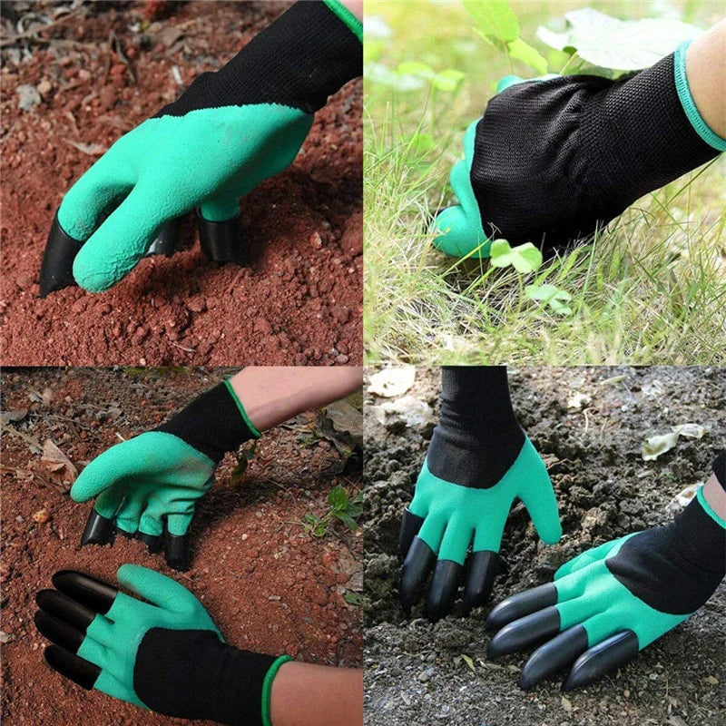Gants de jardinage avec griffes