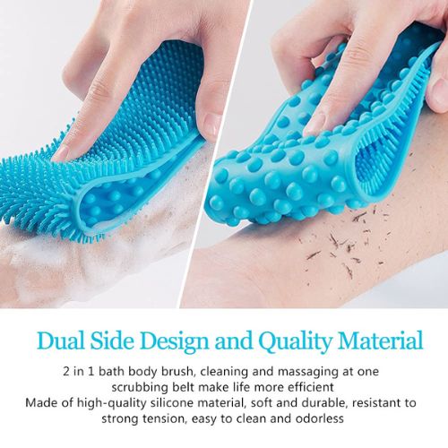 Brosse à dos en silicone