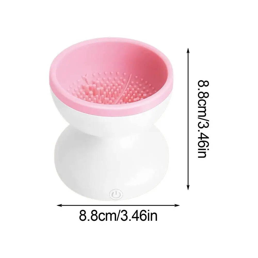 Nettoyeur de pinceaux de maquillage portable USB