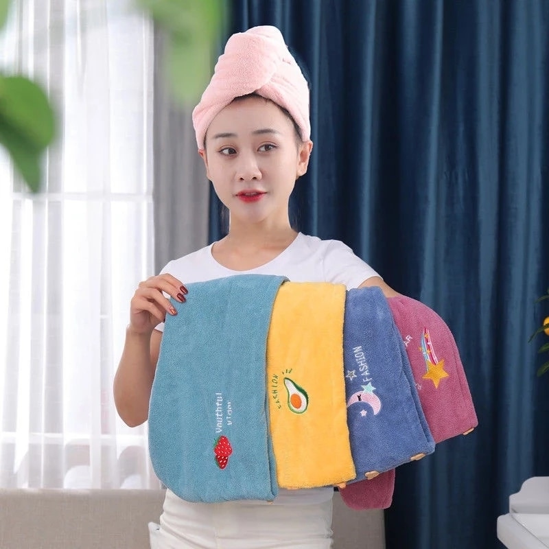 Serviette de tête à séchage rapide