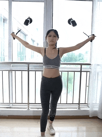 Entraîneur de résistance de fitness avec corde de traction et ventouse