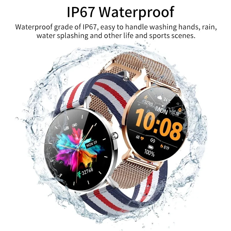 Montre connectée AMOLED LIGE 2024