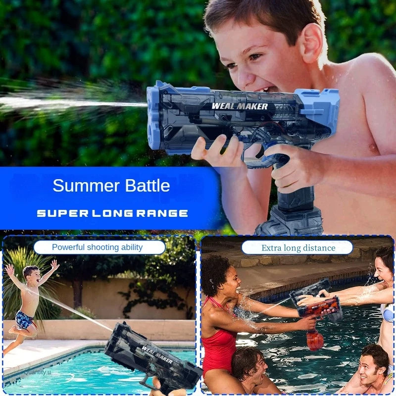 Firing Electric Water Gun