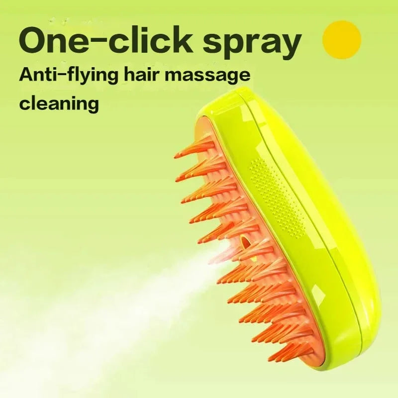 Brosse à vapeur pour chats